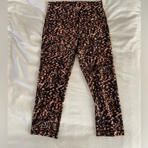 Lululemon leggings dot pattern.